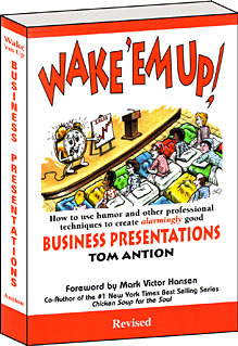 wake em up, business presentations