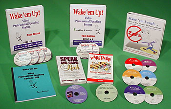 wake em up video professional speaking system