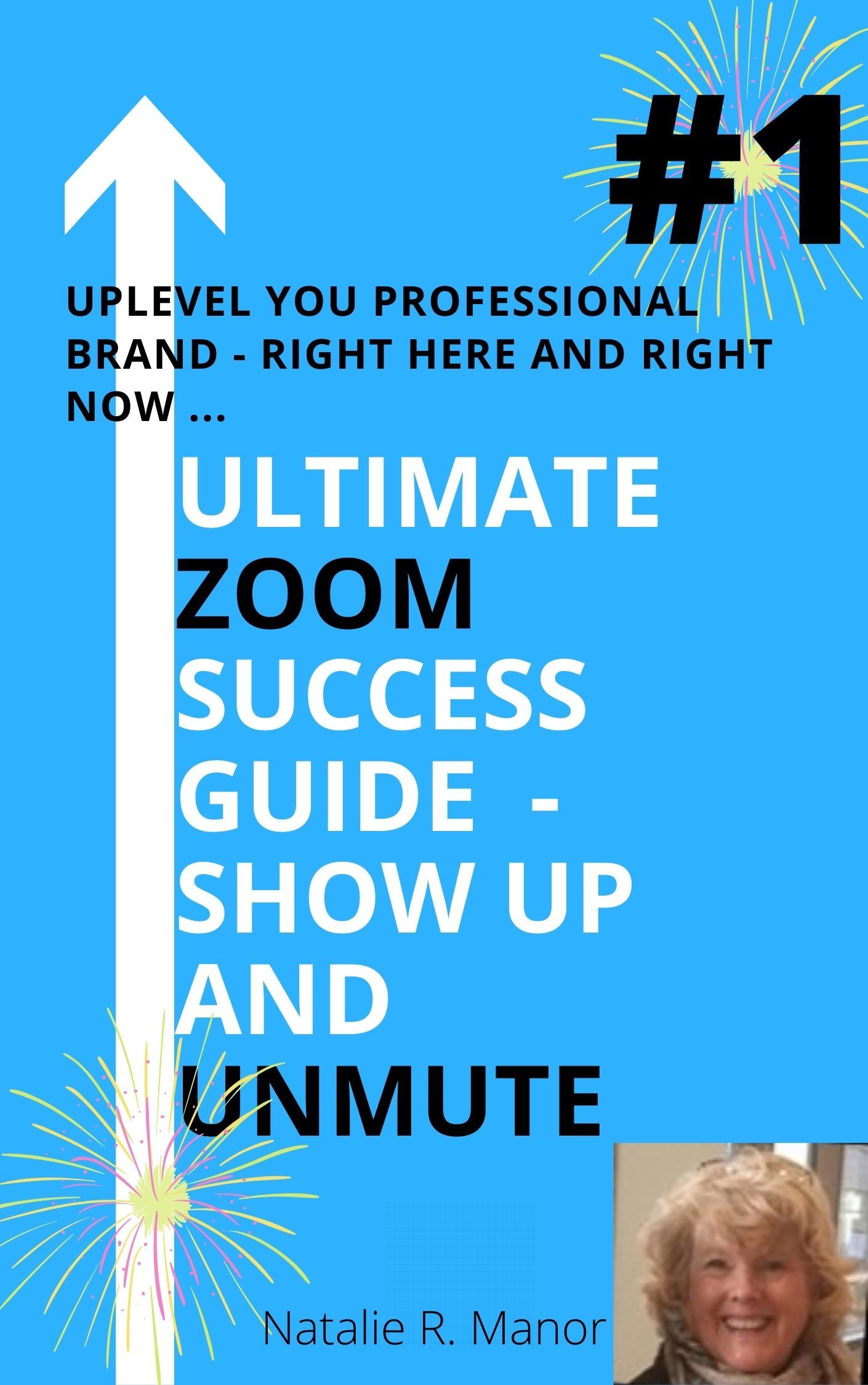 Blue White Arrow Grid Simple Business Book Cover Default Alt Tag for this page